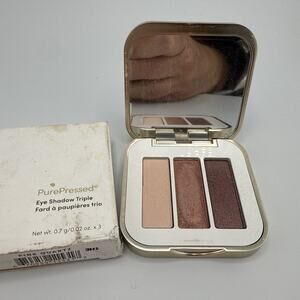 Jane Iredale PurePressed Eye Shadow Triple .7 g 3 CtPink Quartz Eyeshadow TESTED